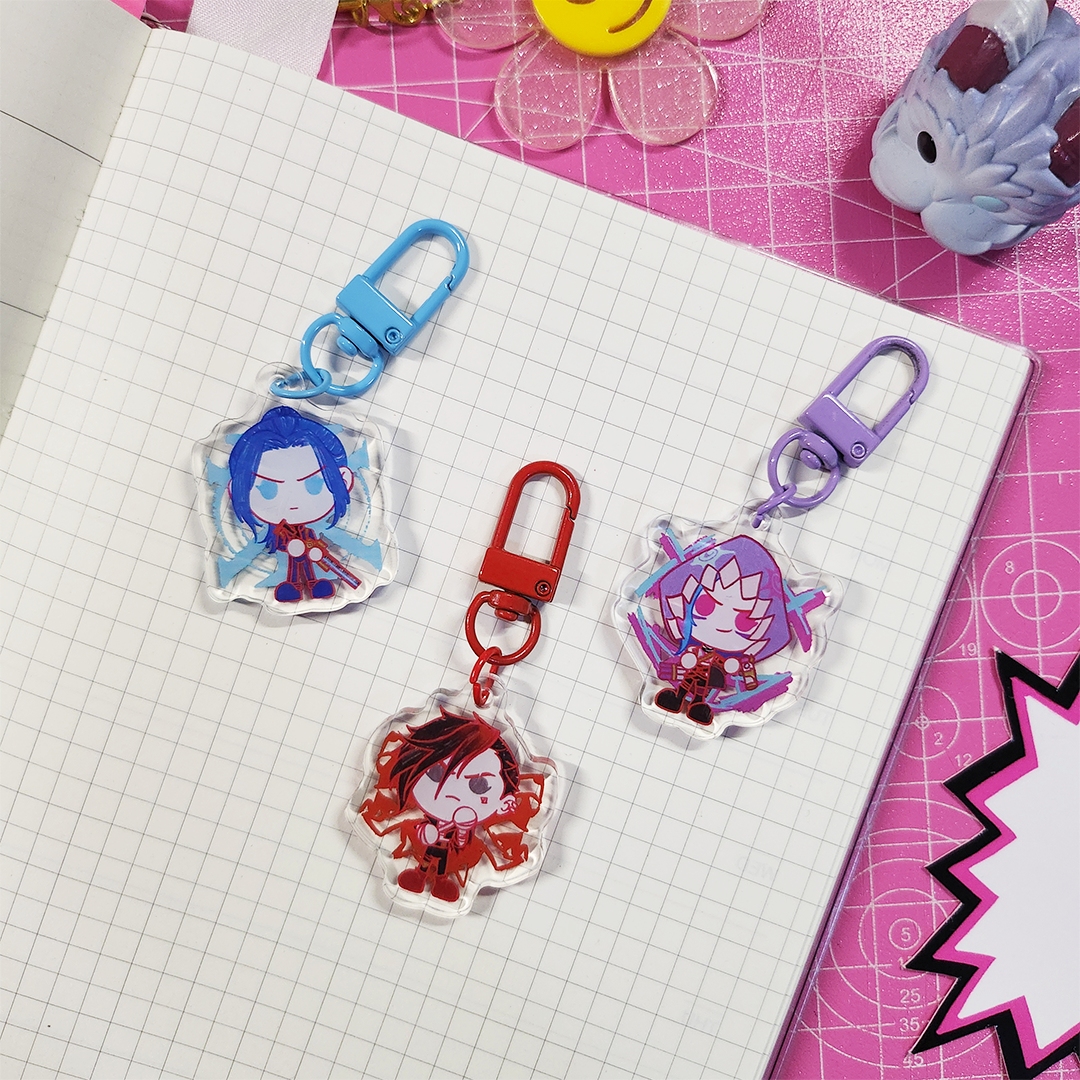 ✦ Arcane Acrylic Keychains