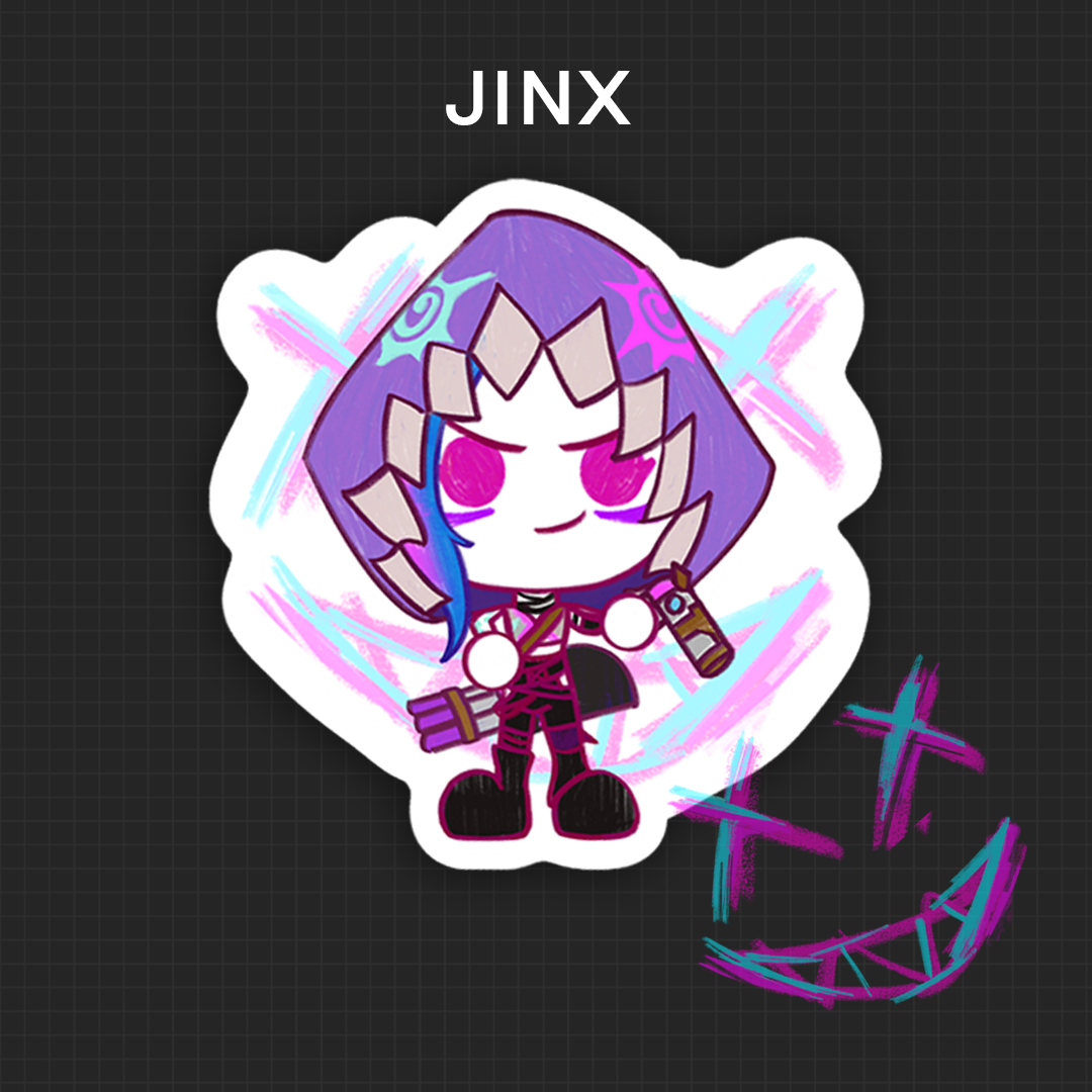 ✦ Arcane Vinyl Stickers