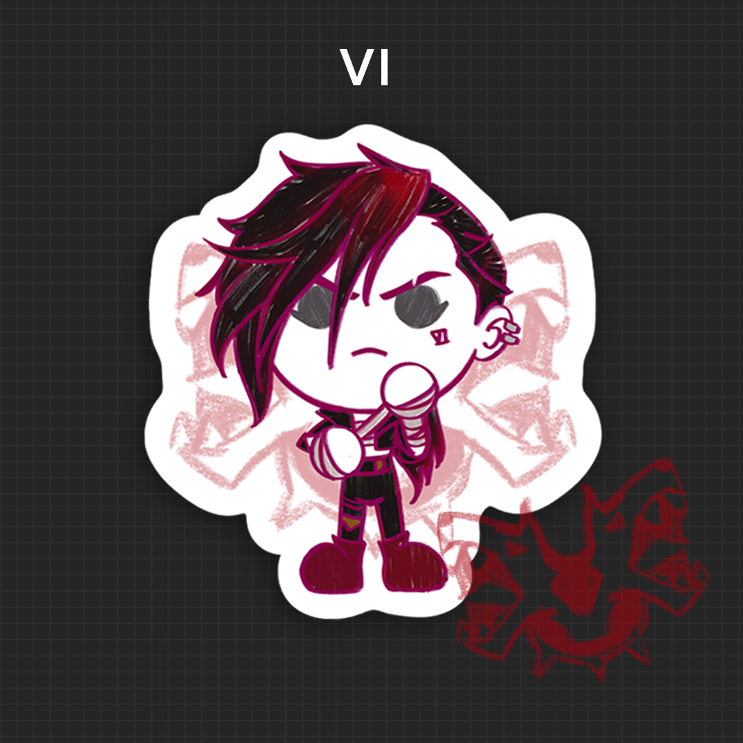 ✦ Arcane Vinyl Stickers