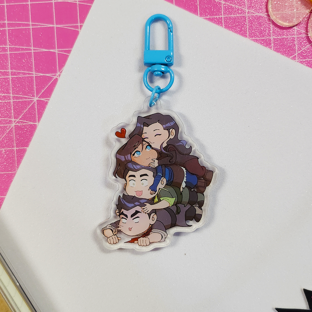 ✦ Krew Acrylic Keychain | TLOK