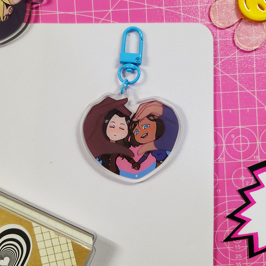 ✦ TLOK Korrasami | WLW Ships Acrylic Keychains