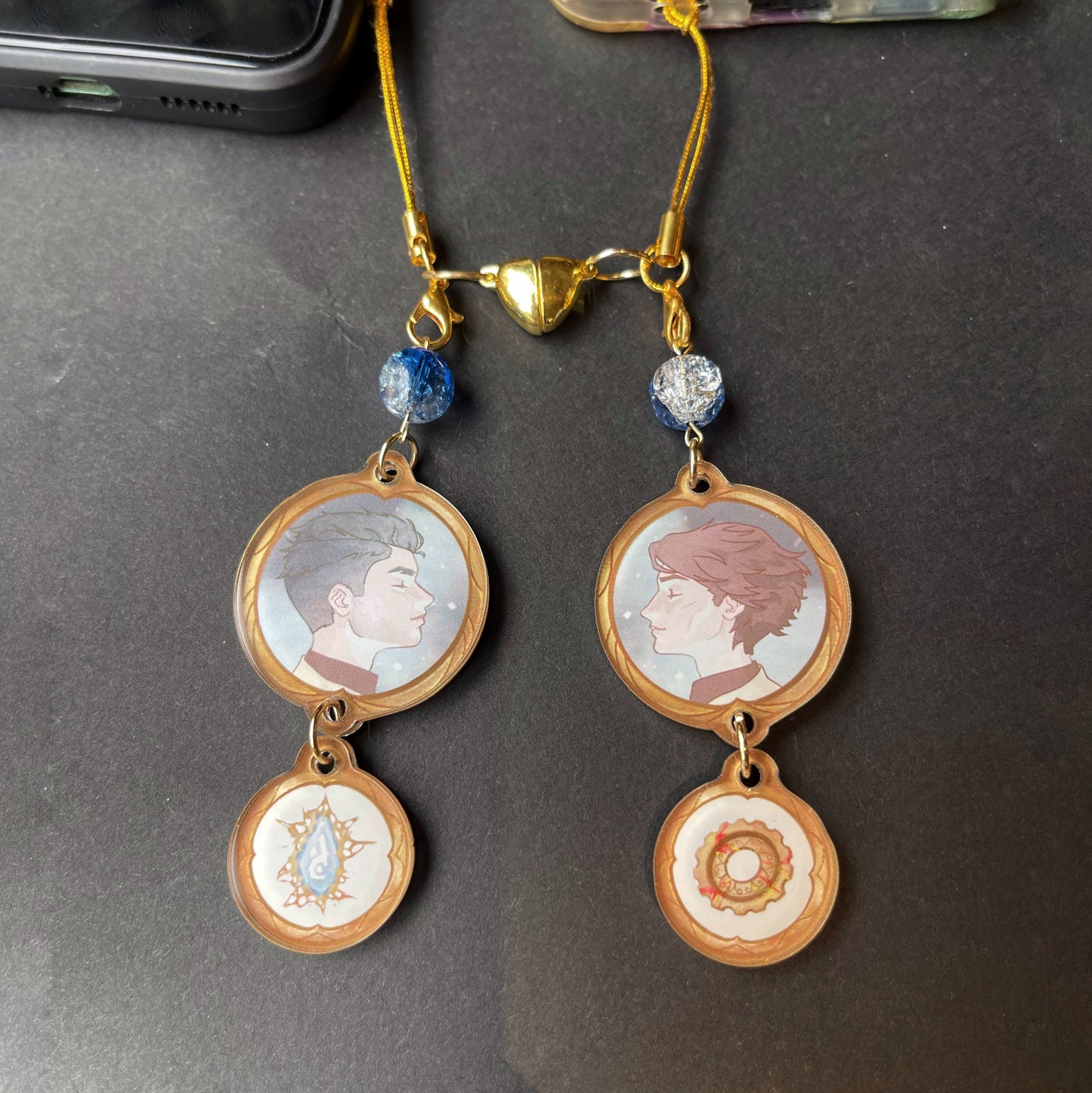 ✦ [PREORDER] Jayvik (Jayce x Viktor) Acrylic Phone Charm