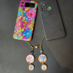 ✦ Caitvi (Caitlyn x Vi) Version 1 Acrylic Phone Charm Set