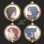 ✦ Caitlyn x Vi Version 2 Acrylic Phone Charm (INDIVIDUAL)