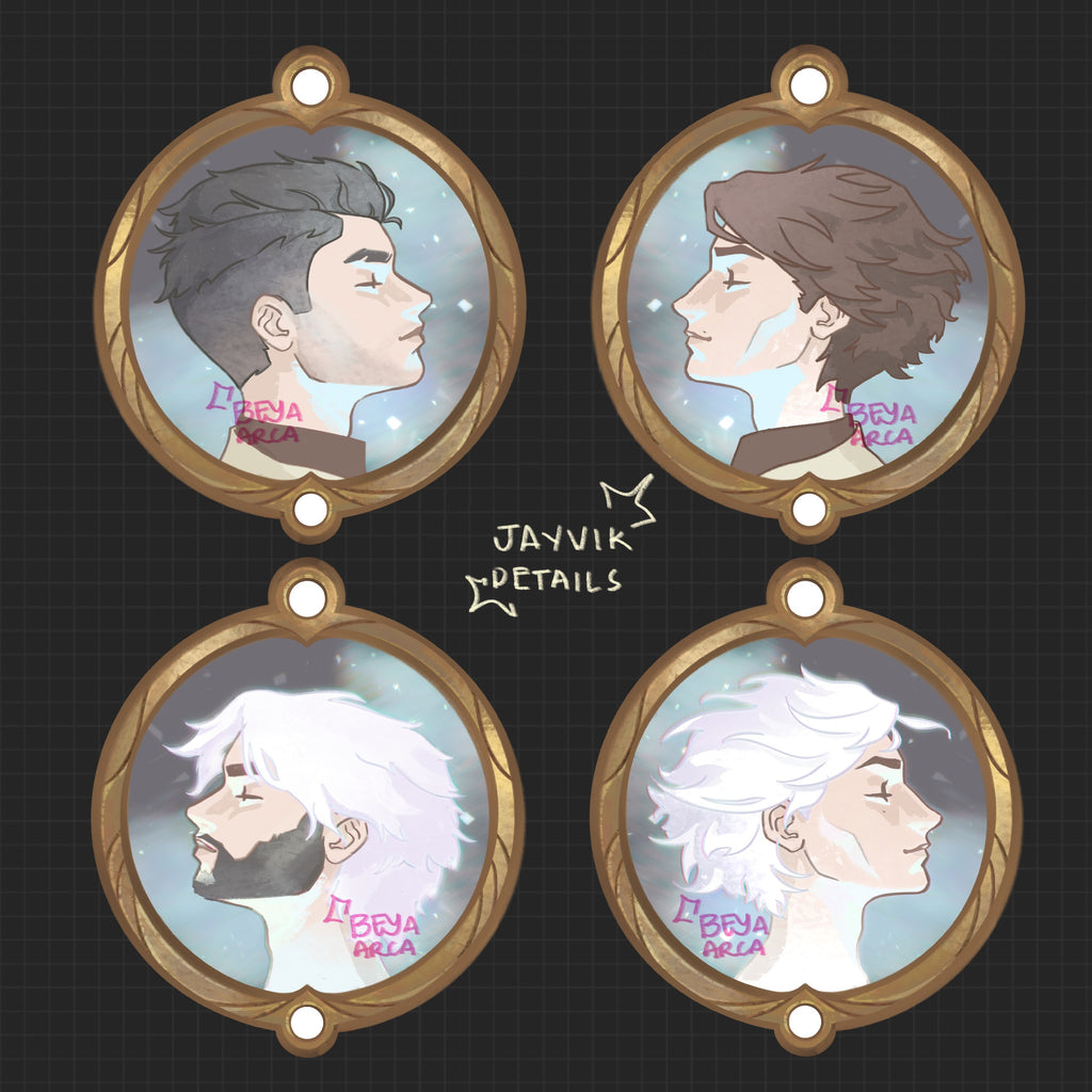 ✦ Jayvik (Jayce x Viktor) Acrylic Phone Charm Set