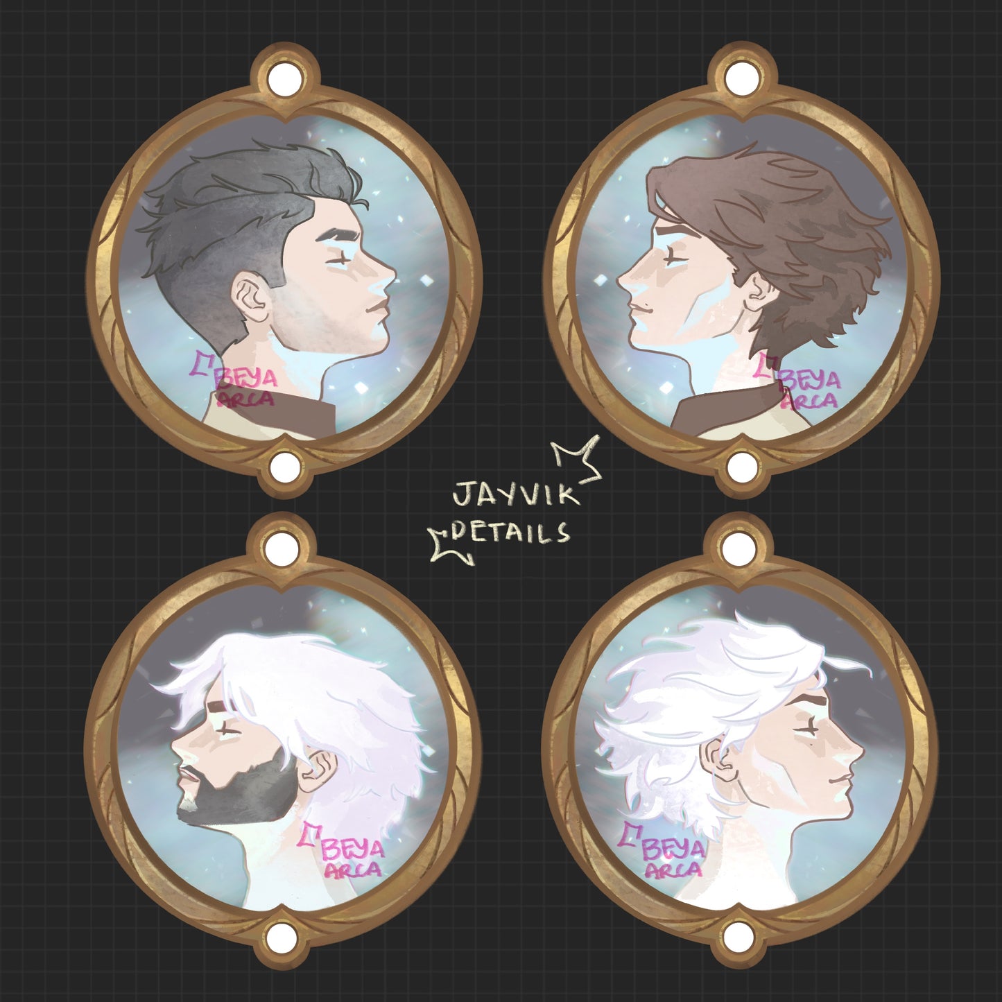 ✦ [PREORDER] Jayvik (Jayce x Viktor) Acrylic Phone Charm