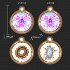 ✦ Jayvik (Jayce x Viktor) Acrylic Phone Charm Set