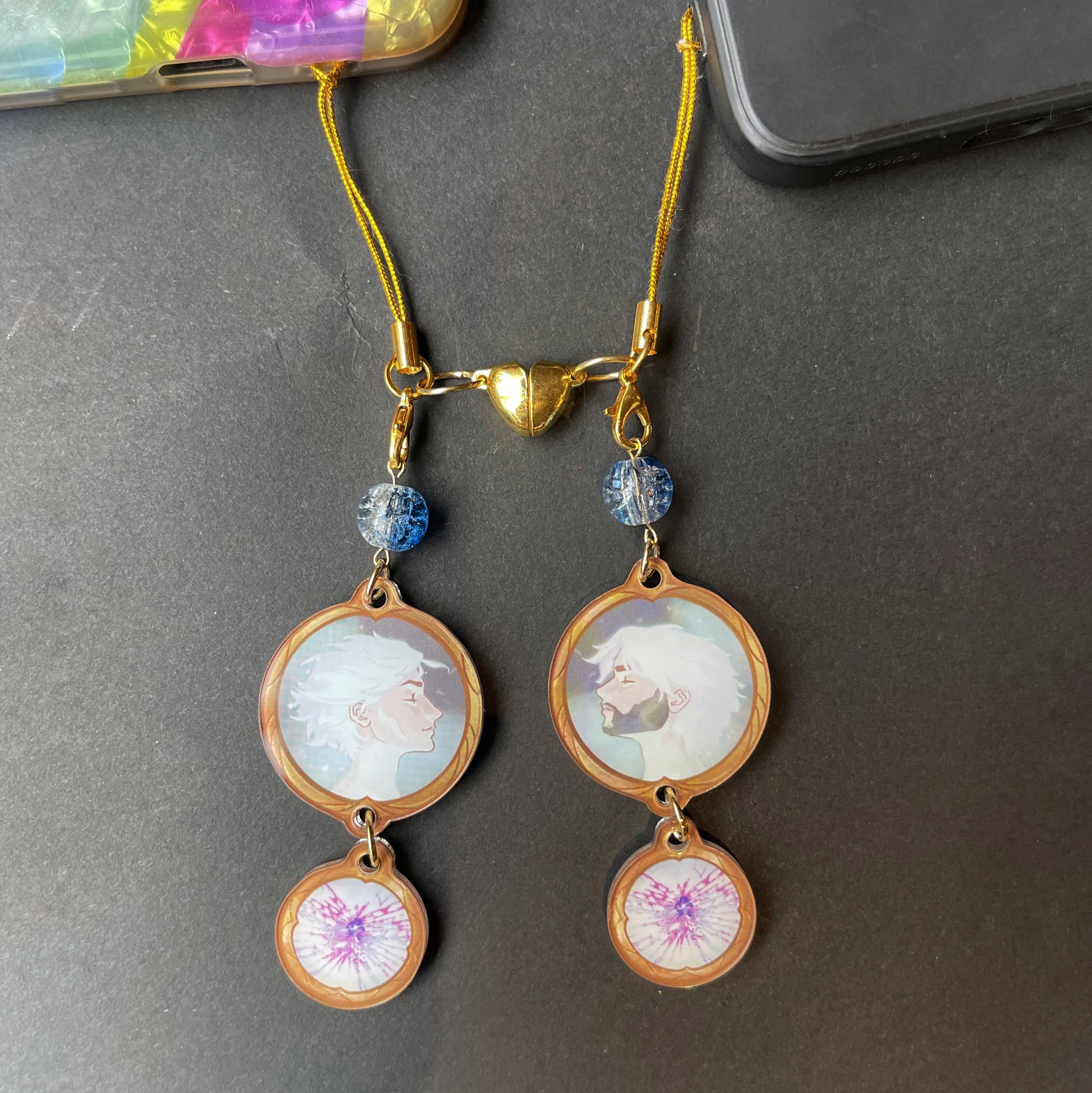 ✦ Jayvik (Jayce x Viktor) Acrylic Phone Charm Set
