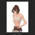 ✦ Abs Hange Art Print | Attack on Titan