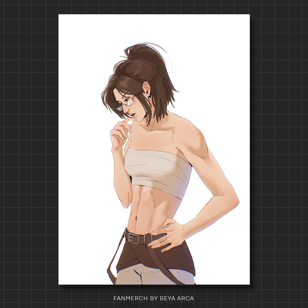✦ Abs Hange Art Print | Attack on Titan