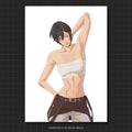 ✦ Abs Mikasa Art Print | Attack on Titan