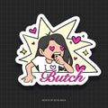 ✦ I <3 Butch Vinyl Stickers