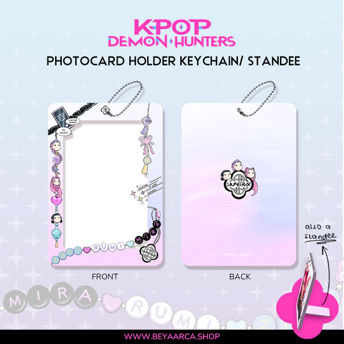 ✦ B-GRADE: KPOP Demon Hunters Acrylic Photocard Holder/ Standee