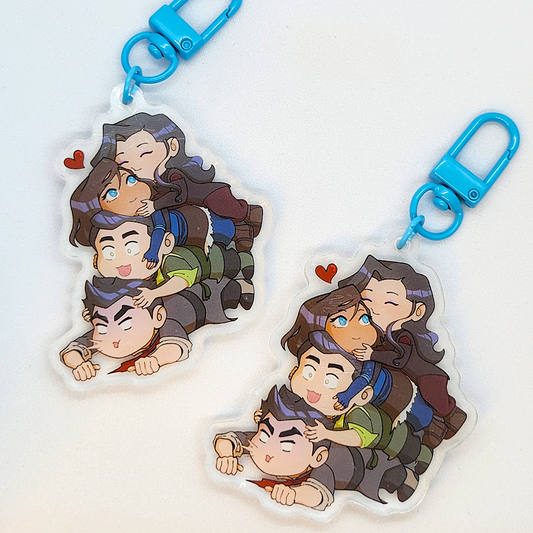 ✦ Krew Acrylic Keychain | TLOK