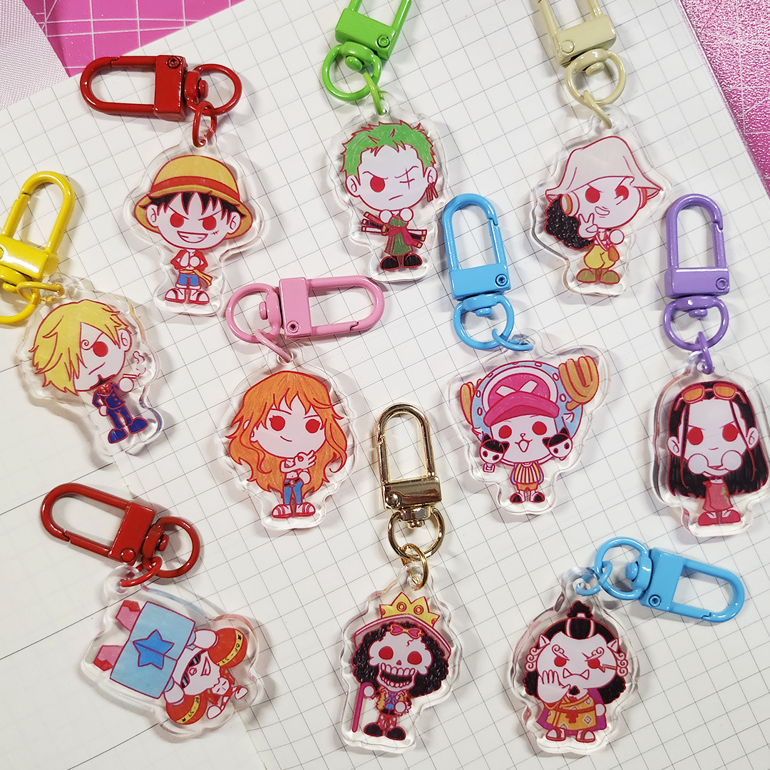 ✦ One Piece Acrylic Keychain