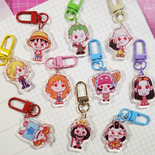 ✦ One Piece Acrylic Keychain