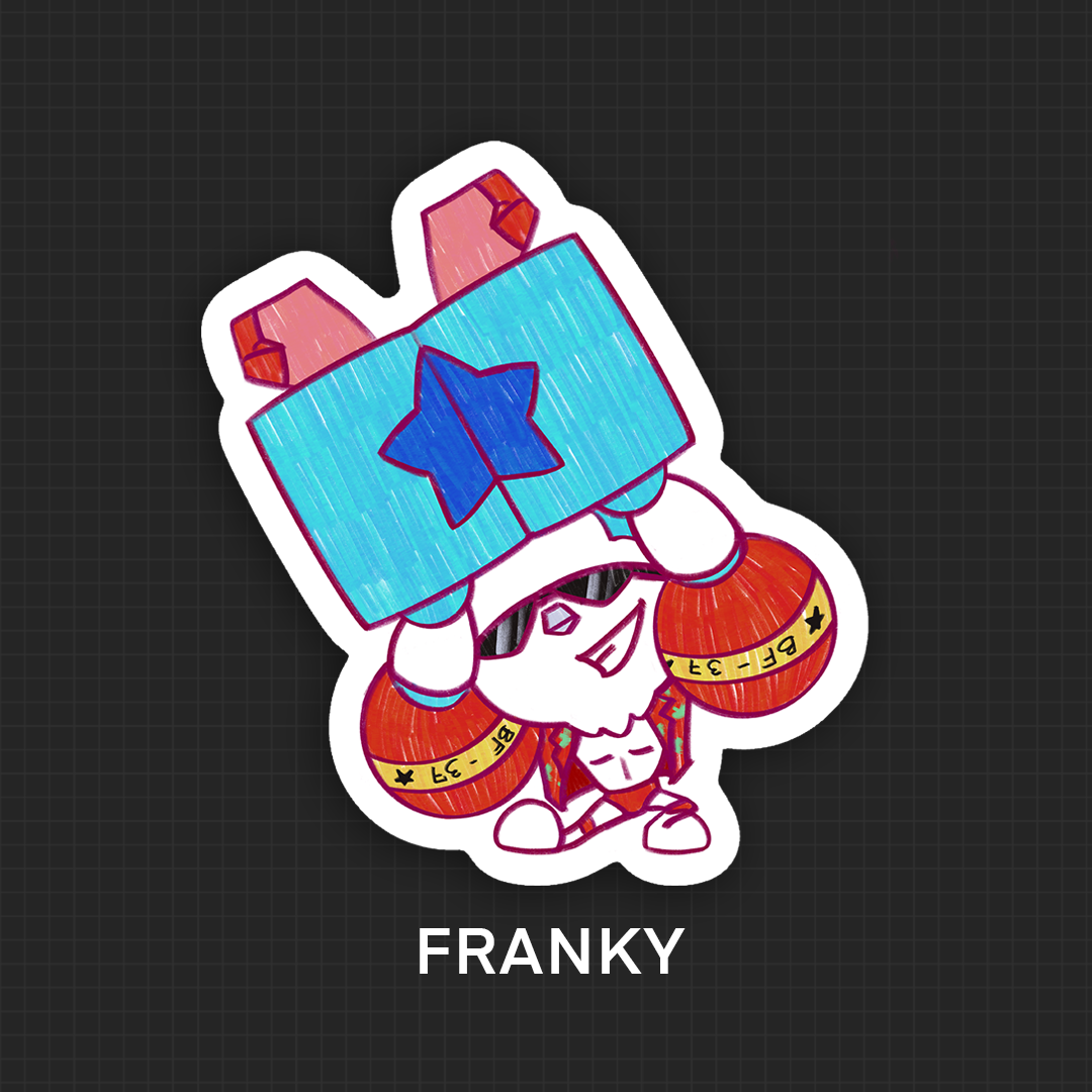 ✦ One Piece Crew Vinyl Stickers