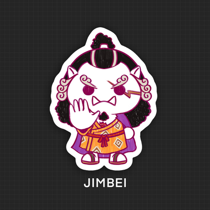 ✦ One Piece Crew Vinyl Stickers