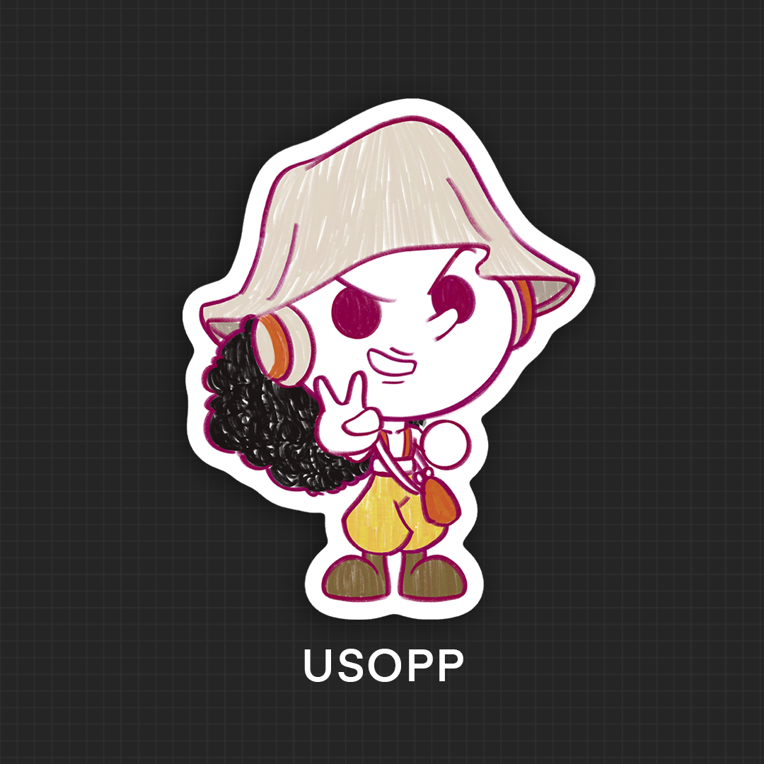 ✦ One Piece Crew Vinyl Stickers