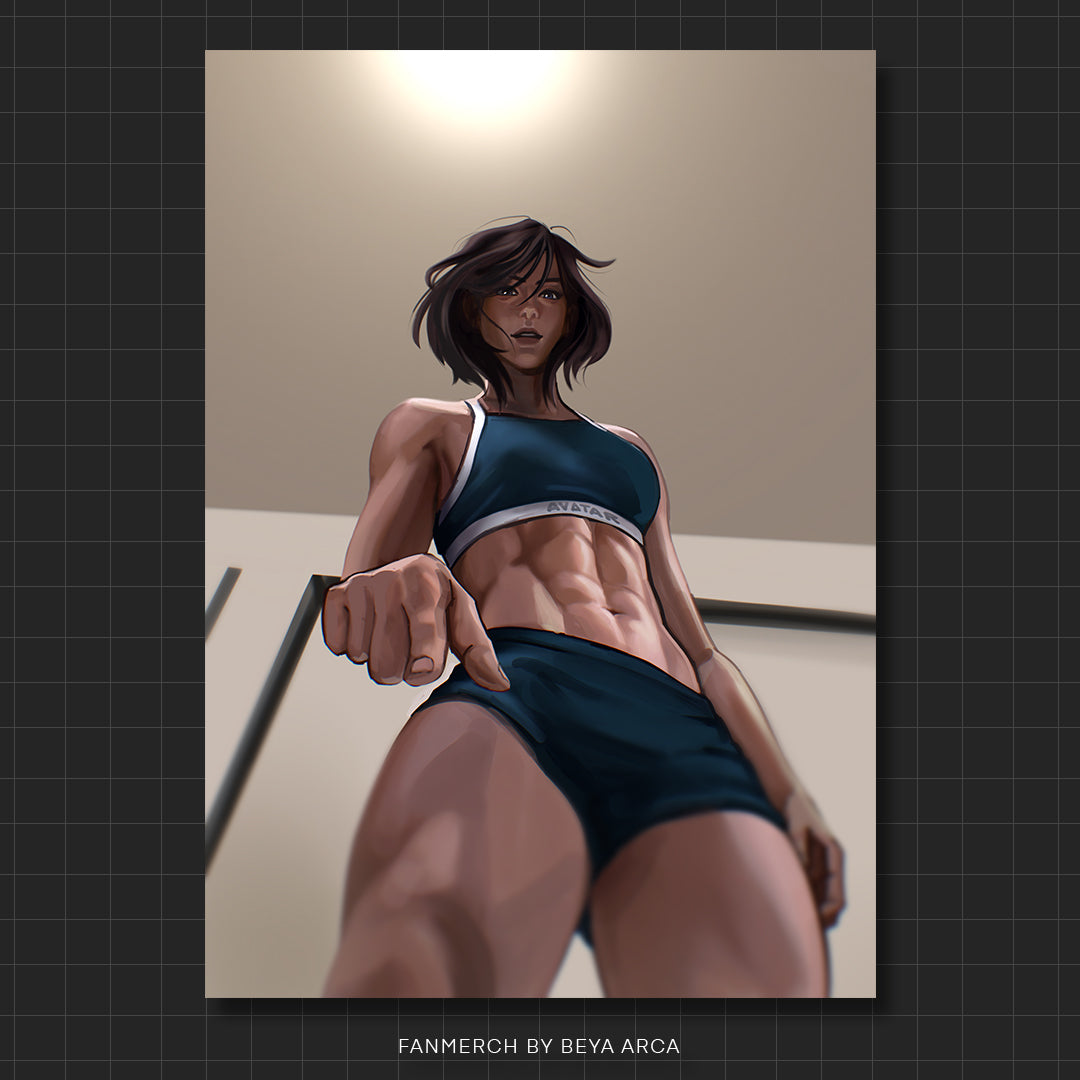 ✦ Abs Korra Art Print | Legend of Korra