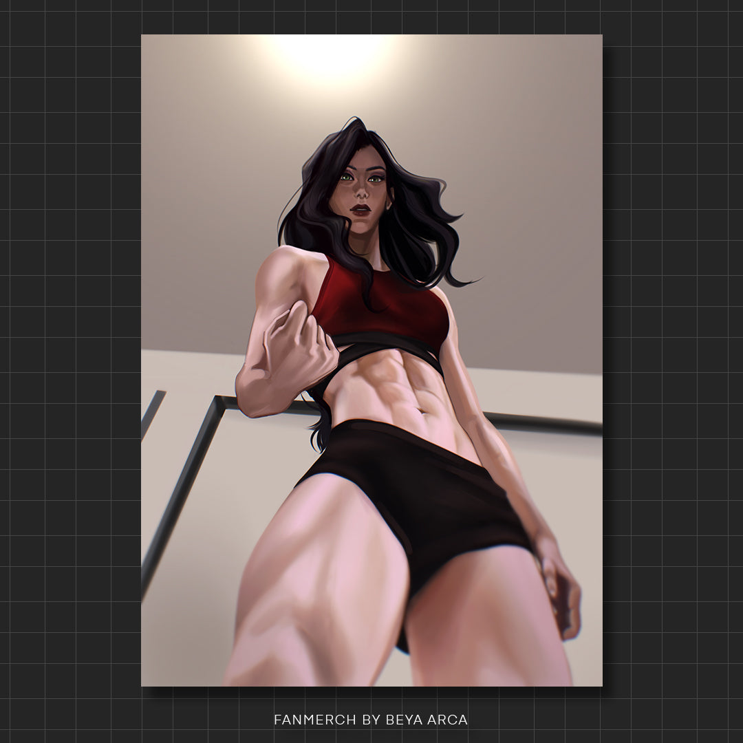 ✦ Abs Asami Art Print | Legend of Korra