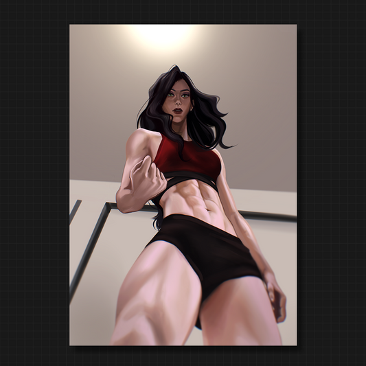✦ Abs Asami Art Print | Legend of Korra