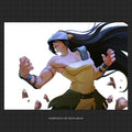 ✦ Toph Beifong Art Print | Legend of Aang