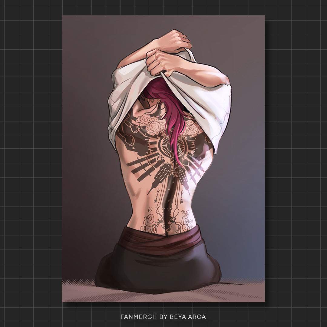 ✦ Vi's Back Art Print | Arcane