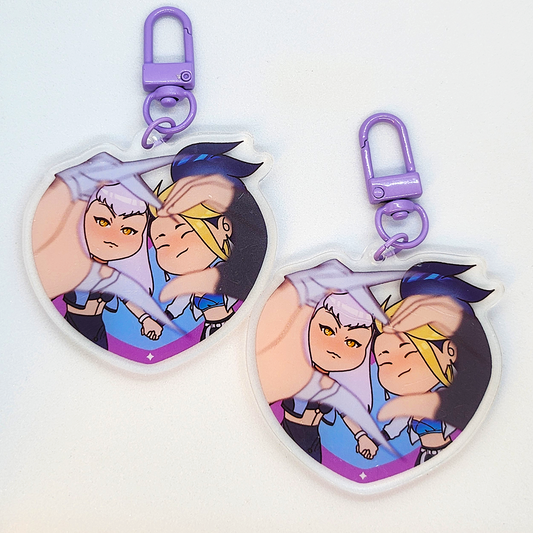 ✦ K/DA Akalynn | WLW Ships Acrylic Keychains
