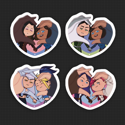 ✦ WLW Ships Vinyl Stickers