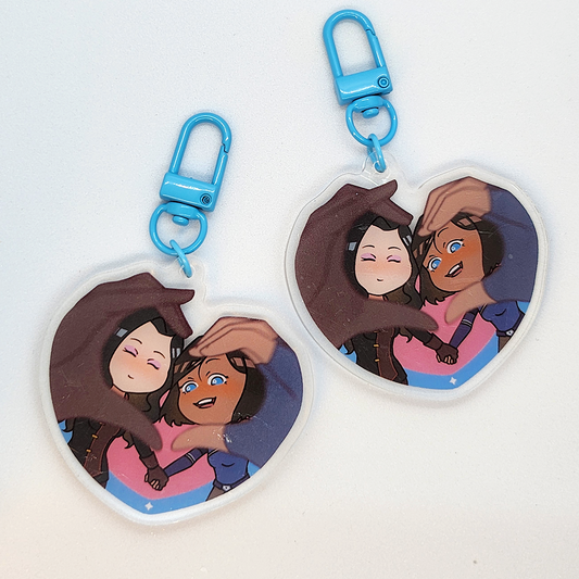 ✦ TLOK Korrasami | WLW Ships Acrylic Keychains