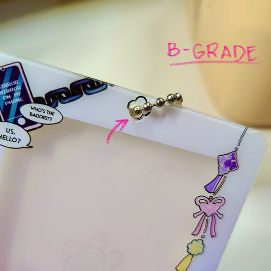 ✦ B-GRADE: KPOP Demon Hunters Acrylic Photocard Holder/ Standee