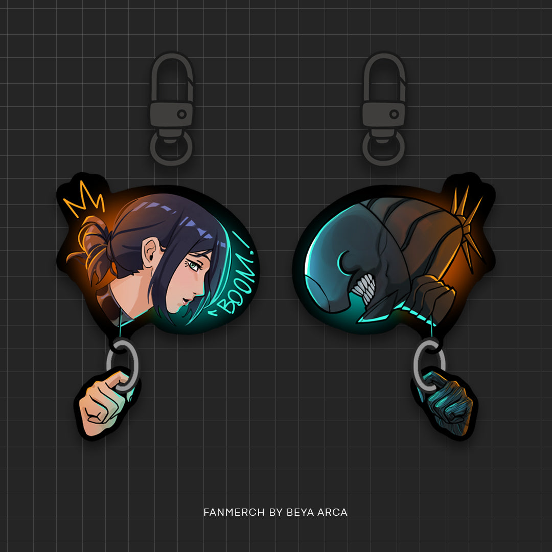 ✦ Reze Acrylic Keychain | Chainsaw Man